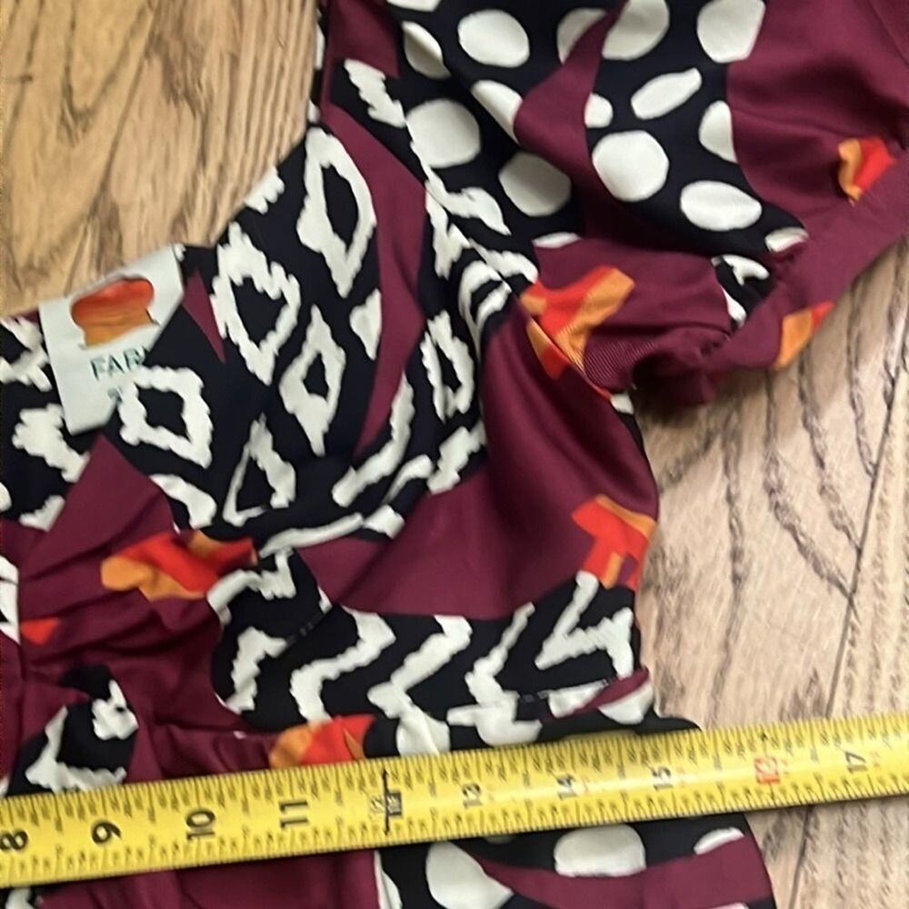 FARM RIO ETHNIC BANANAS MINI DRESS NWT SIZE M - Picture 9 of 11